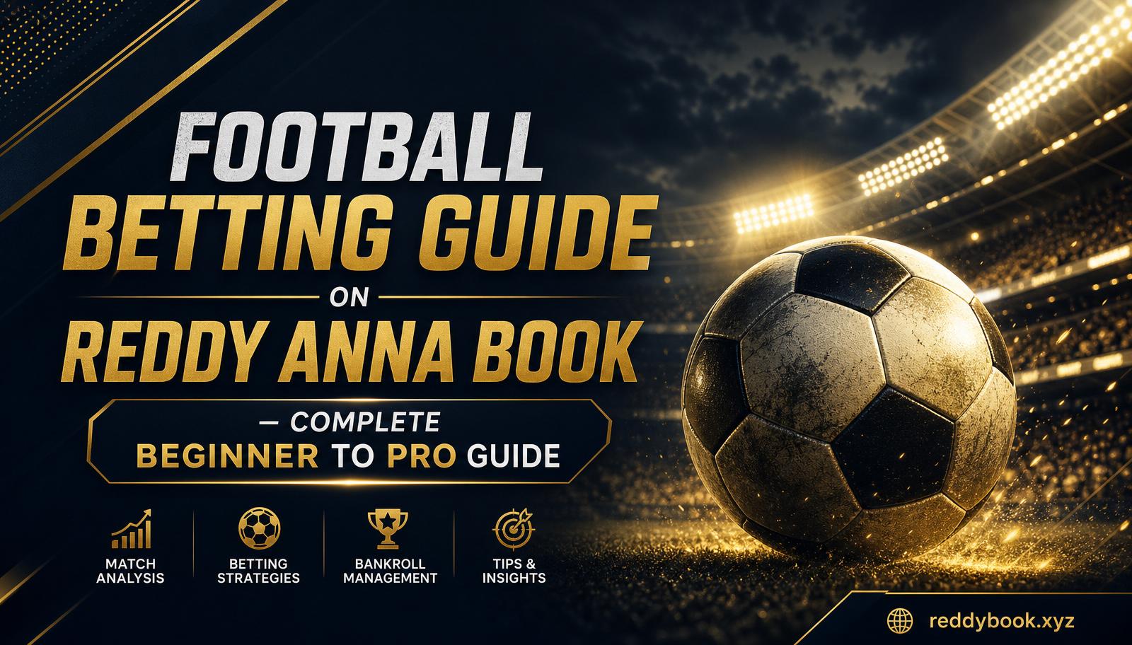 Football Betting Guide on Reddy Anna Book – Complete Beginner to Pro Guide