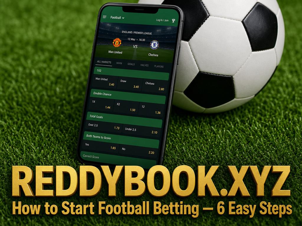 How to start football betting on Reddy Anna Book — 6 easy steps