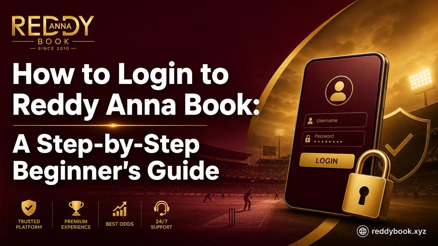 How to Login to Reddy Anna Book: Beginner's Guide