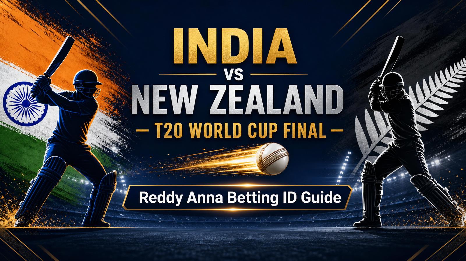 Reddy Anna Betting ID Guide for India vs New Zealand T20 World Cup Final