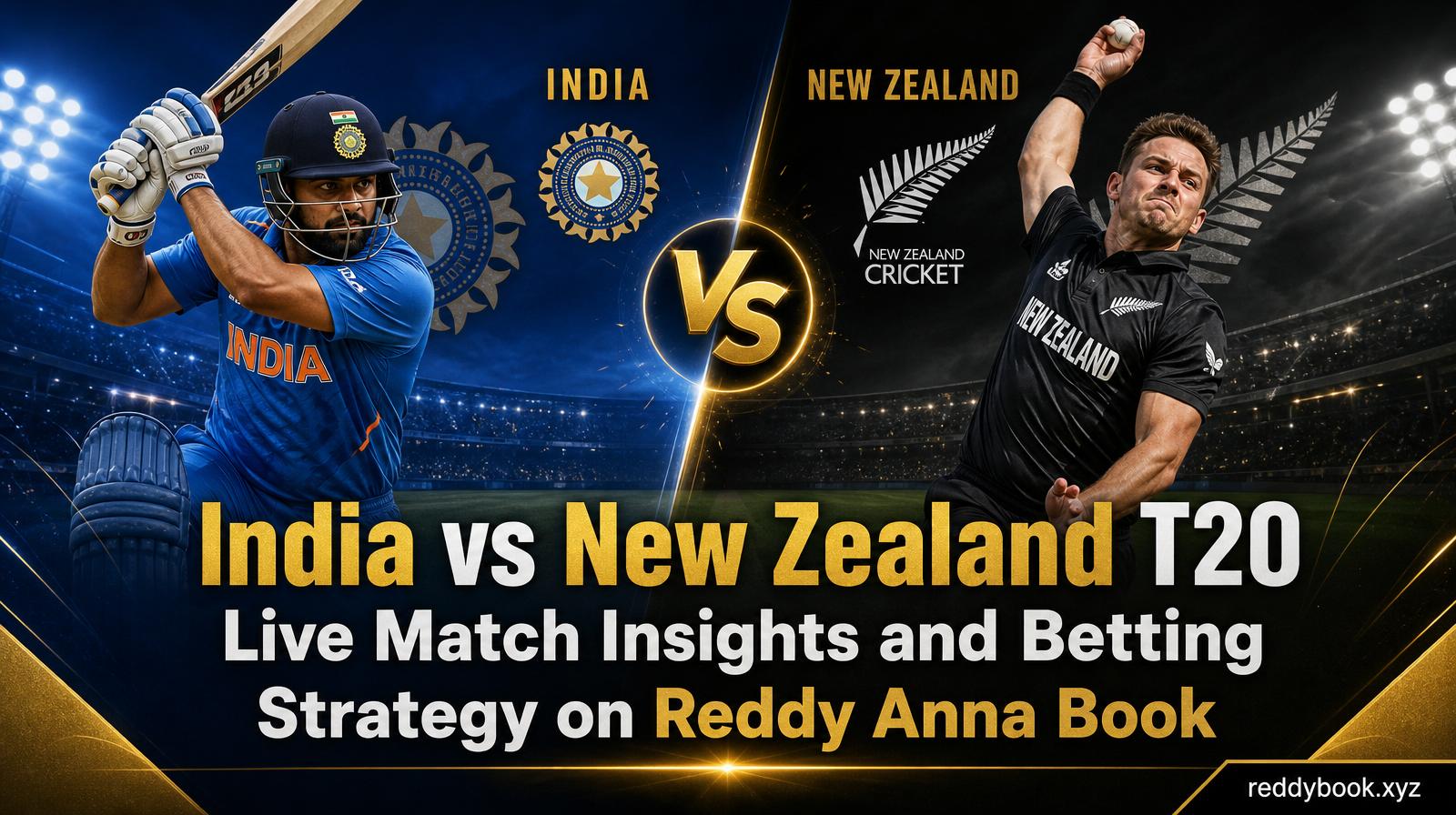 India vs New Zealand T20 Live Match Insights and Betting