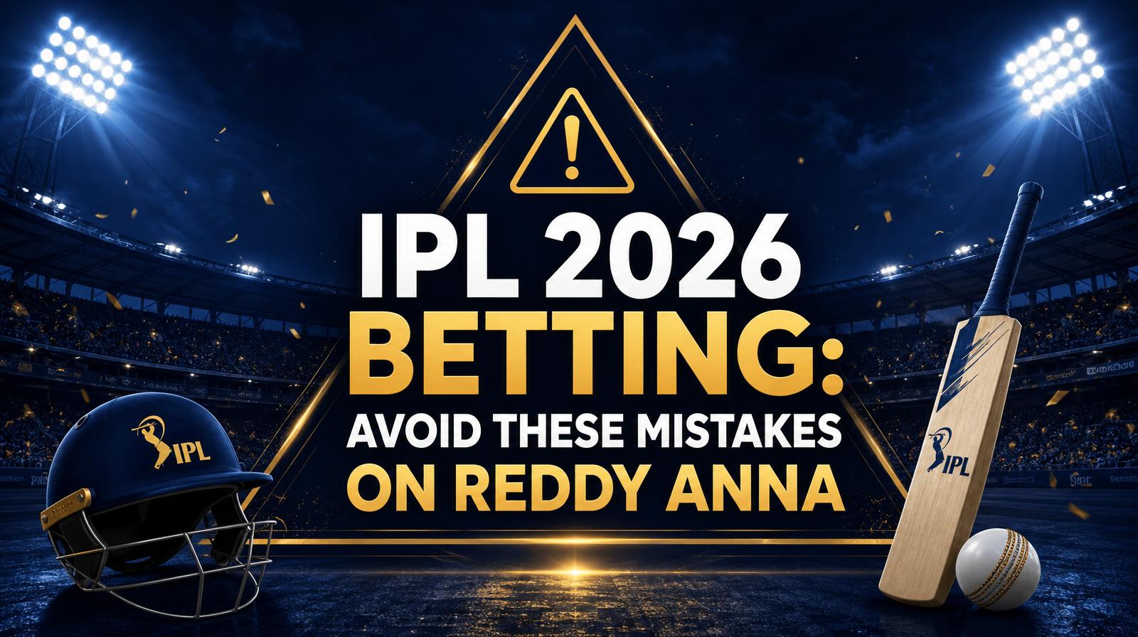 IPL 2026 Betting: Avoid These Mistakes on Reddy Anna