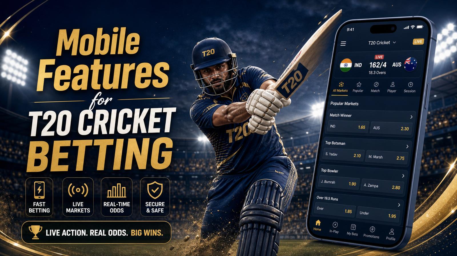 Reddy Anna Book — Mobile Features for T20 Cricket Betting