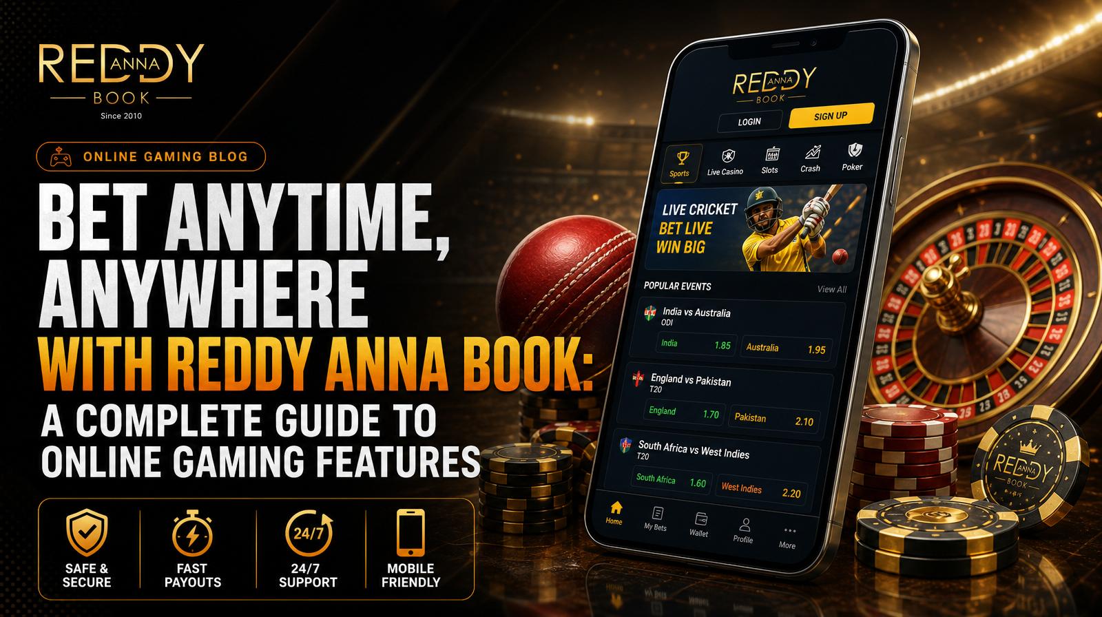 Bet Anytime, Anywhere with Reddy Anna Book: A Complete