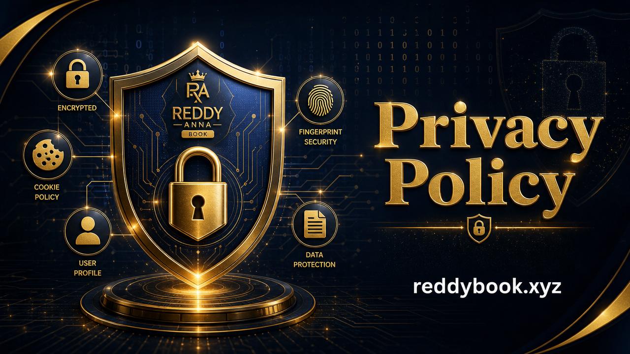Reddy Anna Book Privacy Policy document on reddybook.xyz