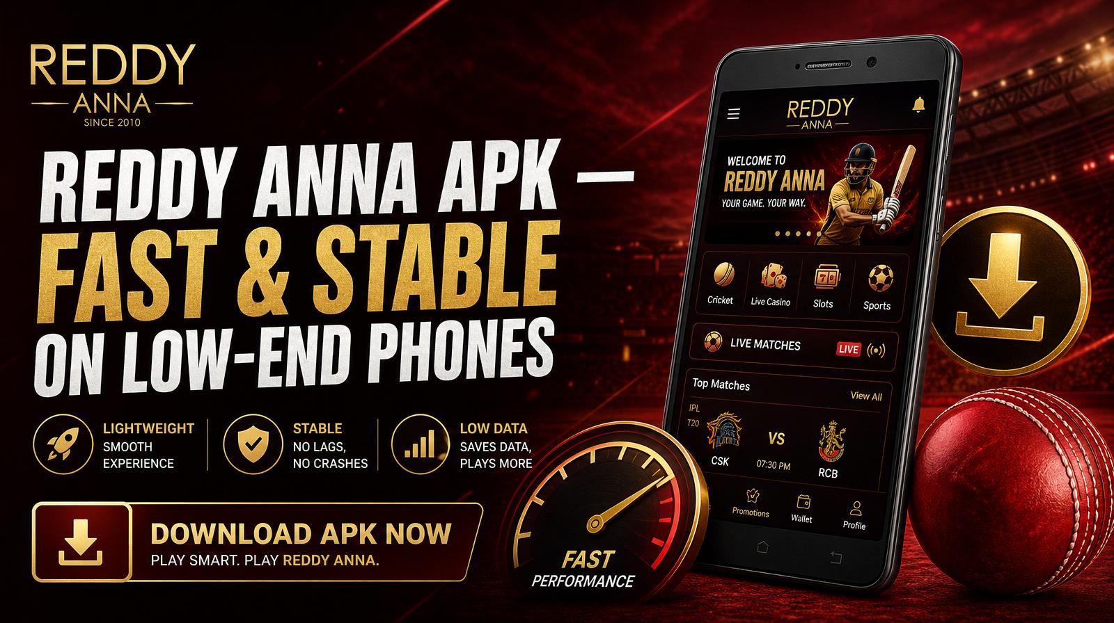 Reddy Anna APK — Fast & Stable on Low-End Phones