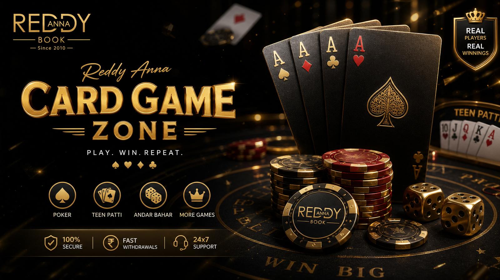 Reddy Anna Book Card Game Zone — A Hub for Every Gaming Fan