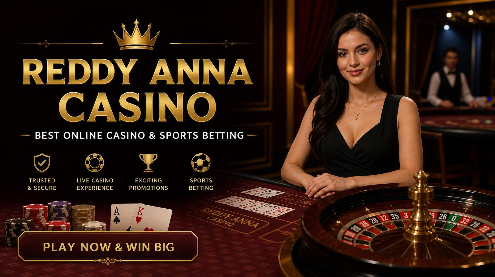 Reddy Anna Casino — Best Online Casino & Sports Betting Platform